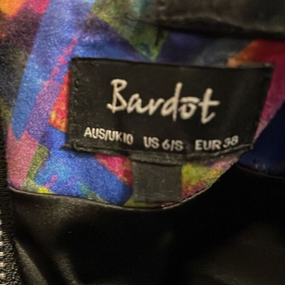 Bardot Tainted Love Strapless Mini Dress Size 6 - Picture 7 of 12